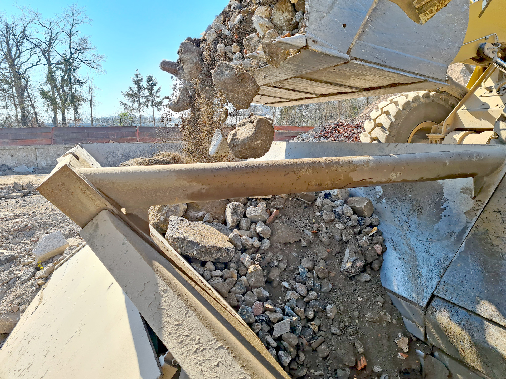 steinhauser-transporte - bauschuttrecycling Bauschuttrecycling